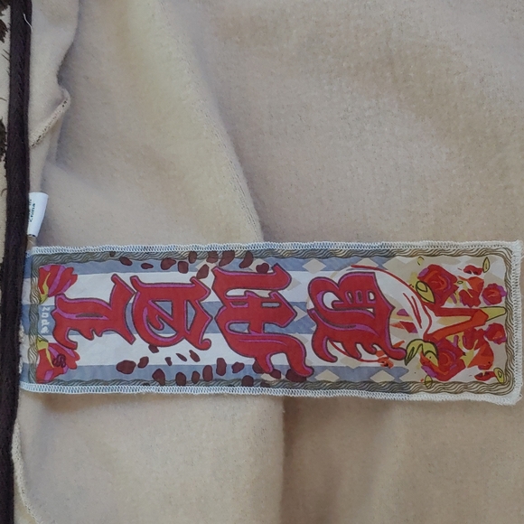 Vintage L.A.M.B. 100% Cotton Hoodie Zip Up Sweatshirt EUC size Small - Picture 11 of 14